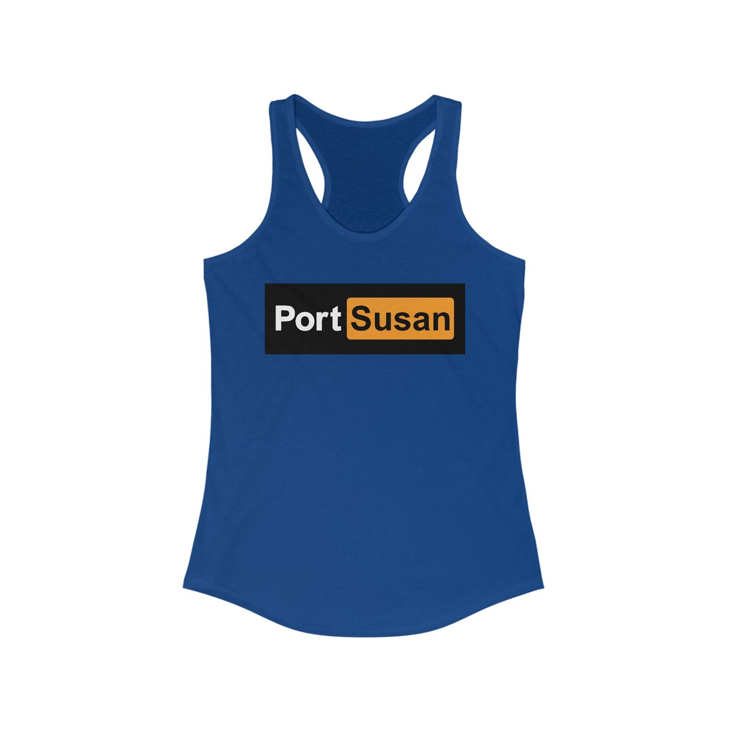 Port Susan - Women's Ideal Racerback Tank - Stylish Casual Wear for Summer