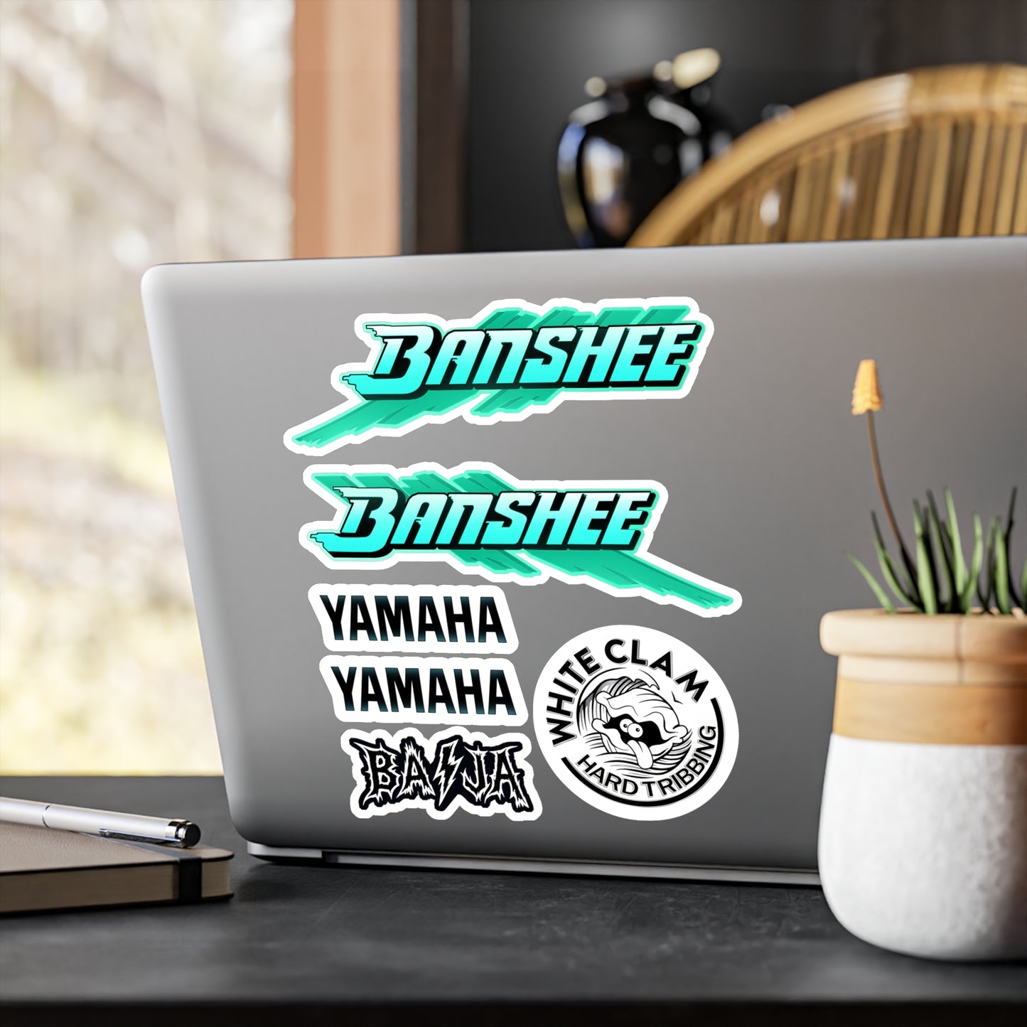Yamaha Banshee Kids Electric ATV - Vinyl Sticker Pack