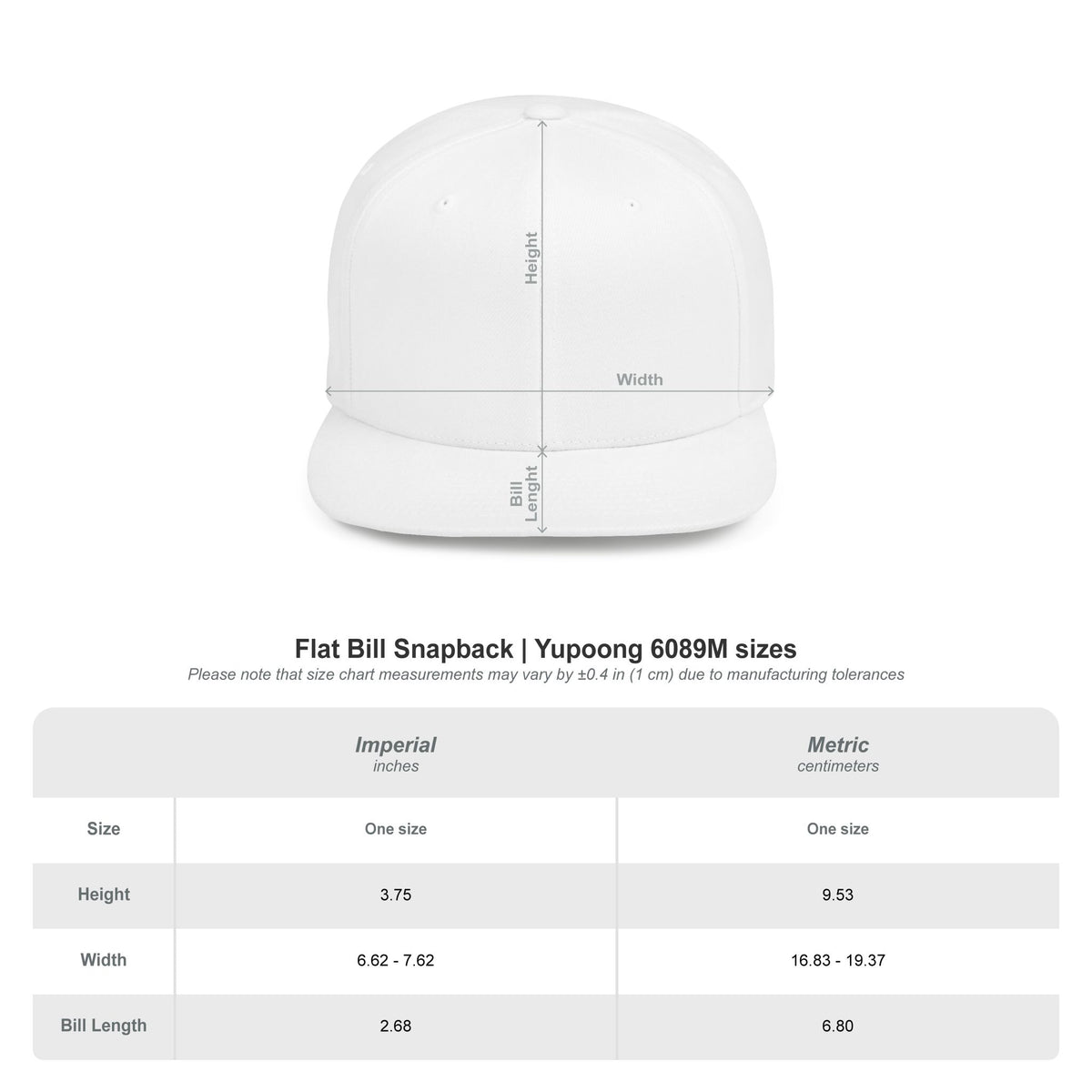 Slay Snapback Hat — Retro Yellow Logo Flat-Bill Cap