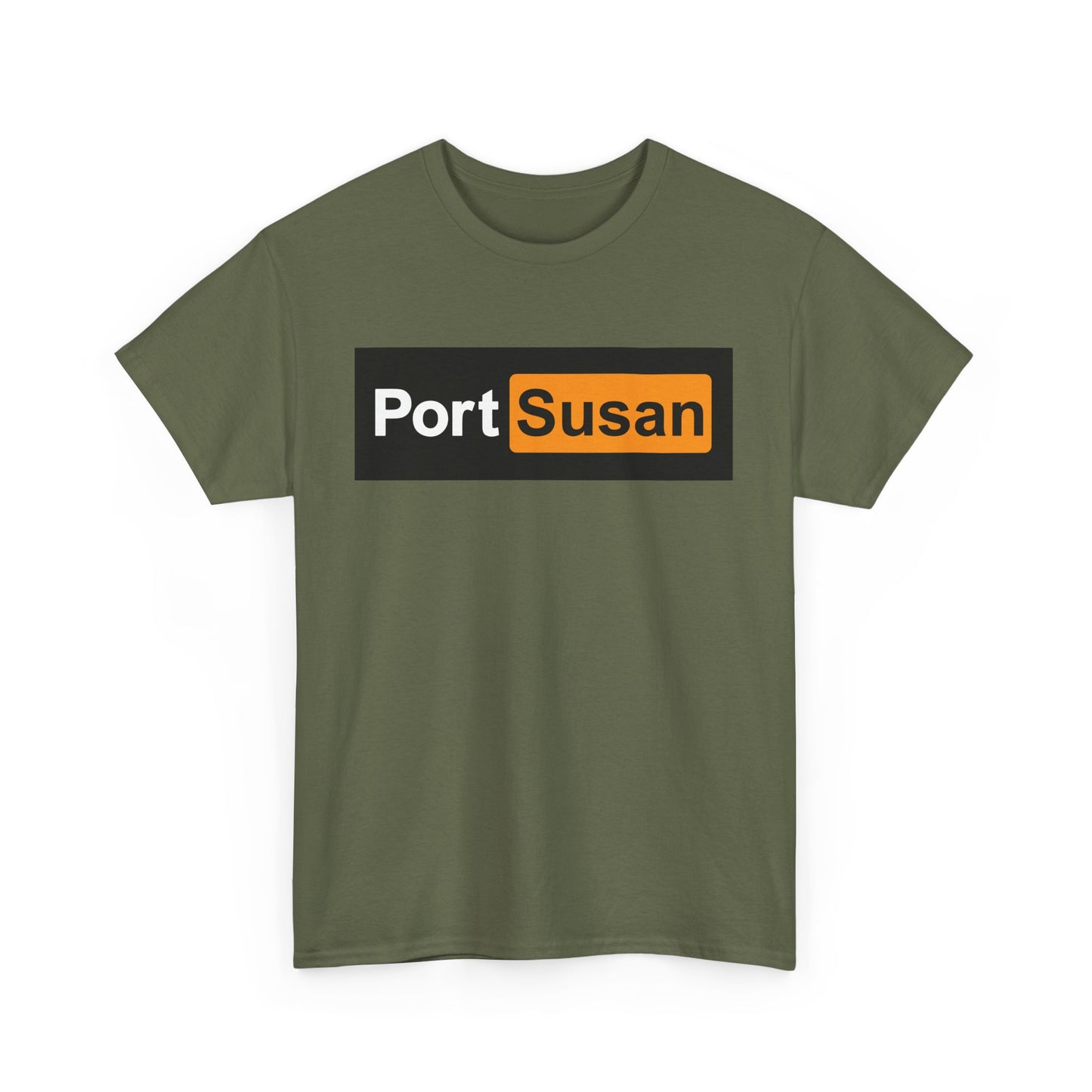 Port Susan - Unisex Heavy Cotton Tee - Casual Comfort Wear