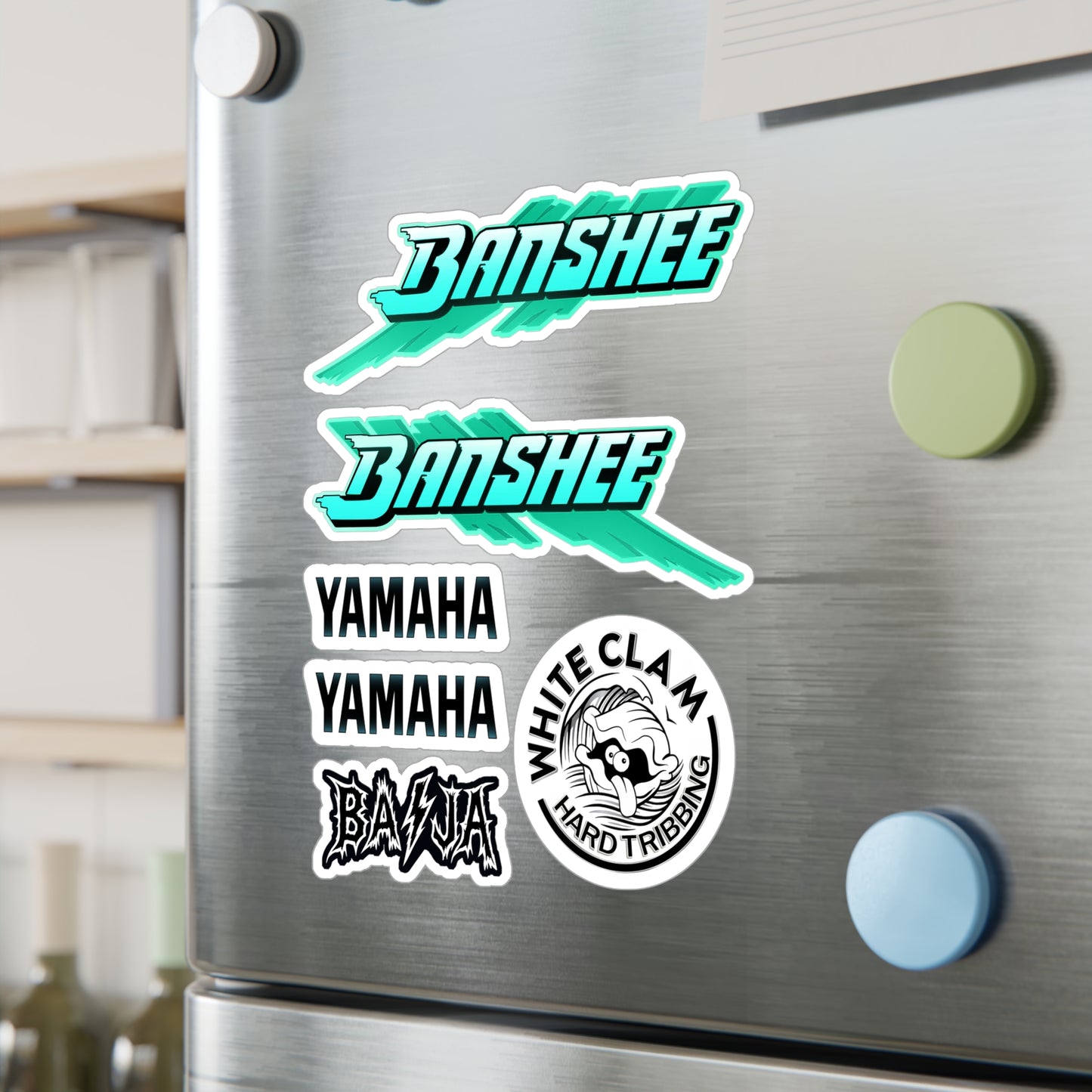 Yamaha Banshee Kids Electric ATV - Vinyl Sticker Pack