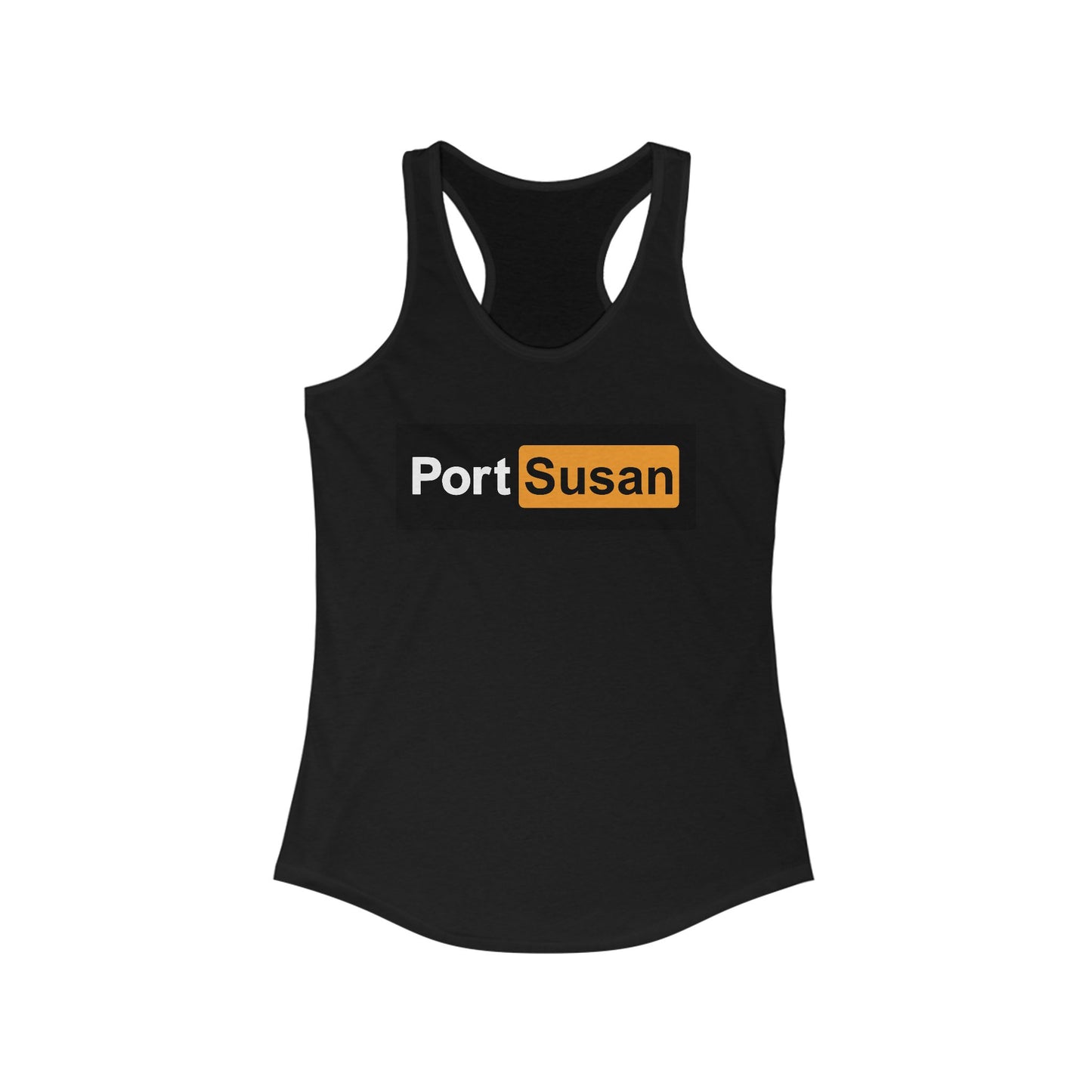 Port Susan - Women's Ideal Racerback Tank - Stylish Casual Wear for Summer