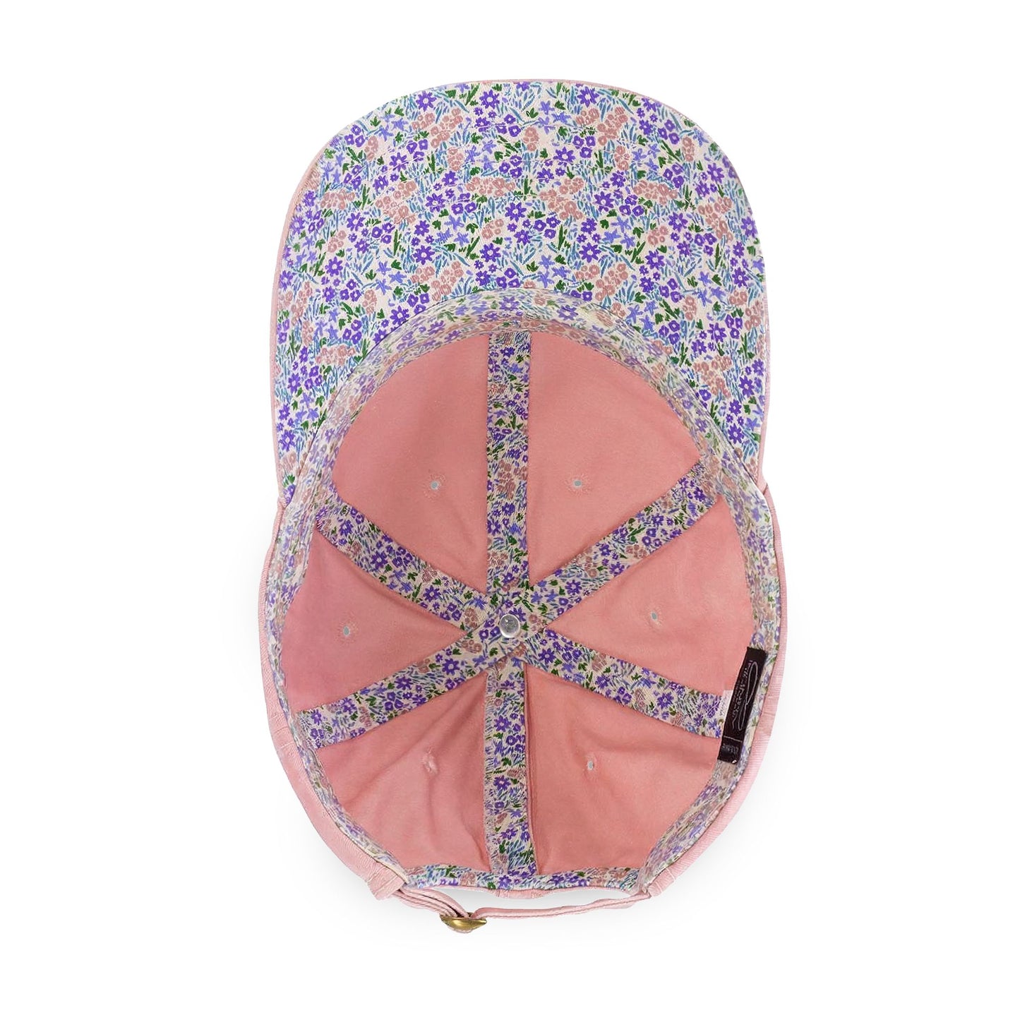Women's Pigment-Dyed Cunty Cap with Fashion Undervisor (Embroidery)
