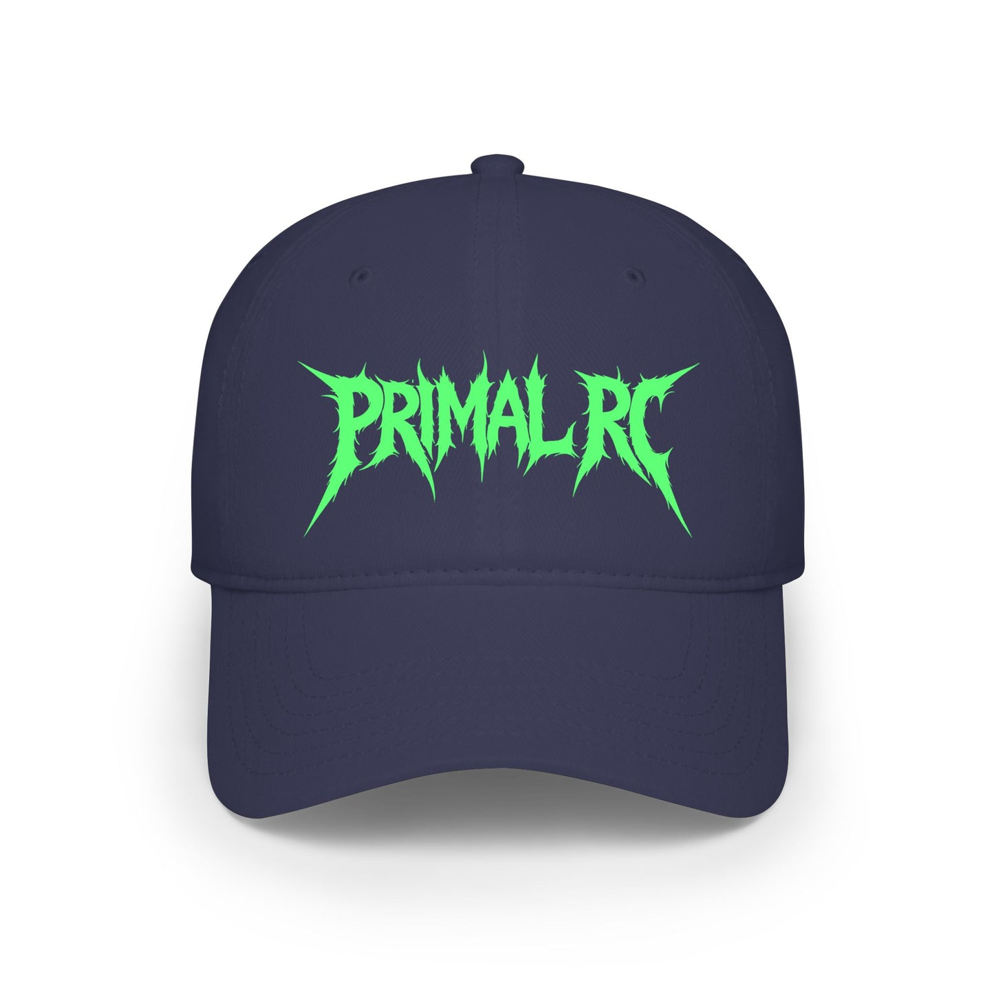 Green Primal RC Logo Cap — Low Profile Baseball Hat