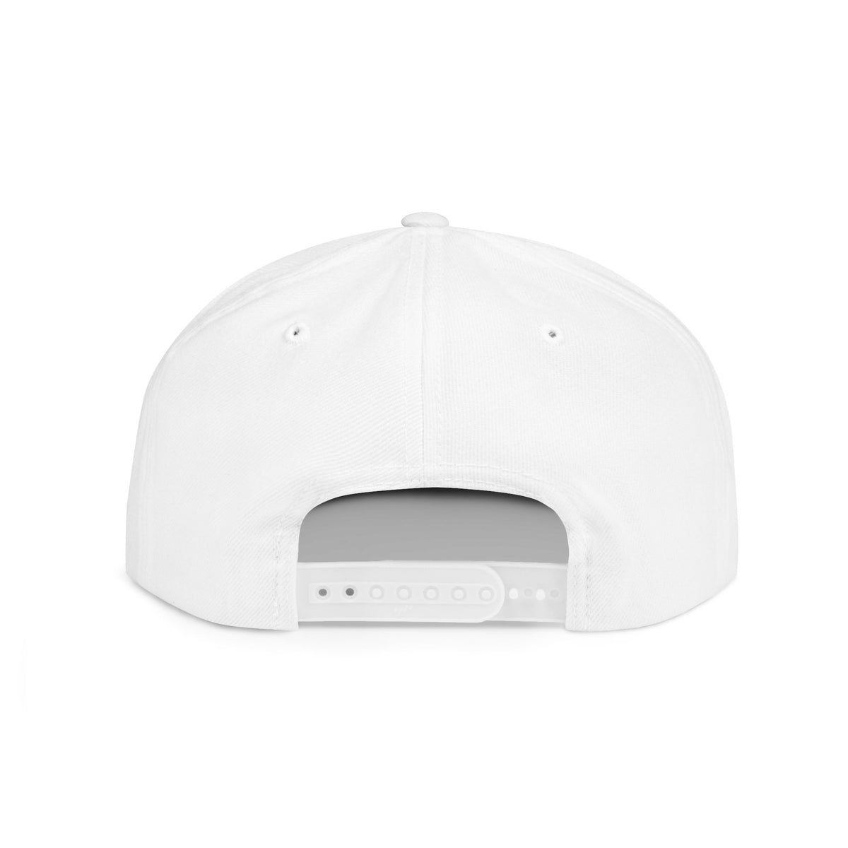 Slay Snapback Hat — Retro Yellow Logo Flat-Bill Cap