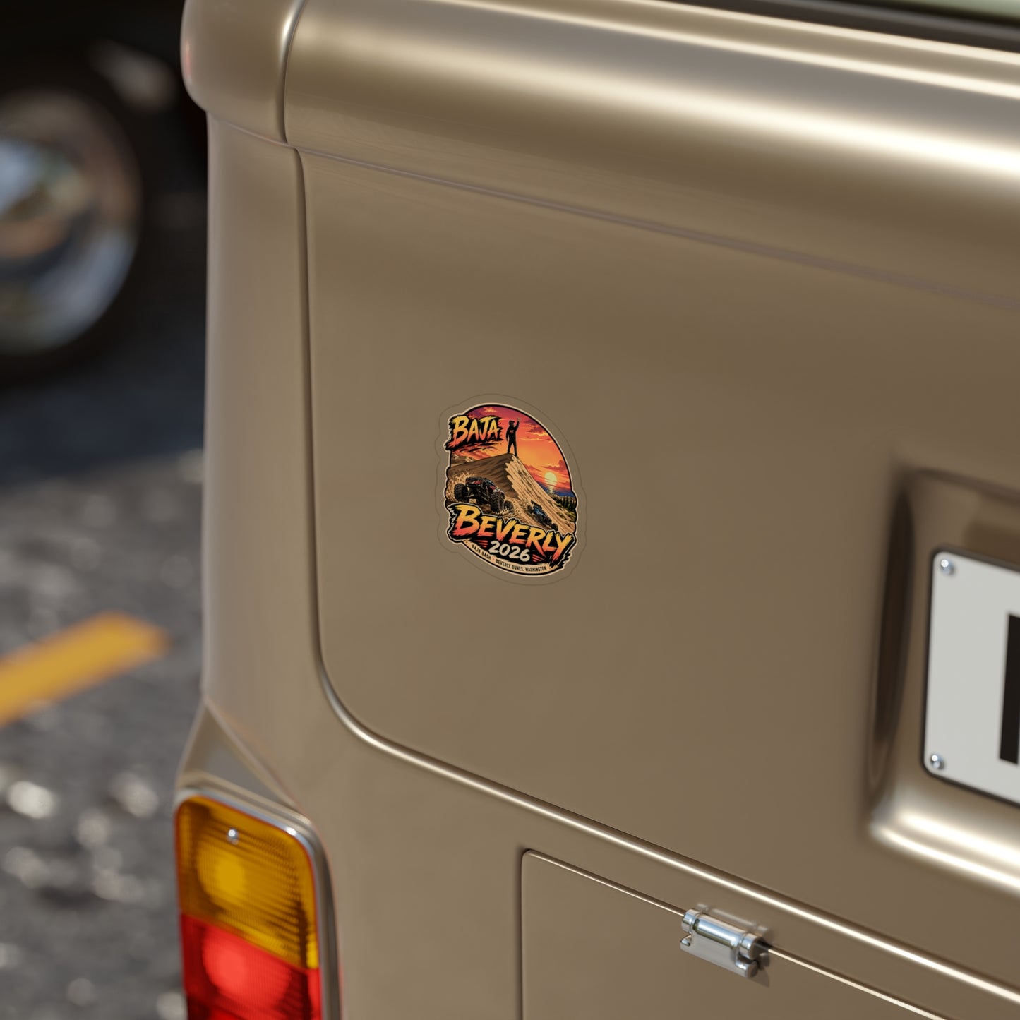 Baja Beverly 2026 Die-Cut Outdoor Sticker