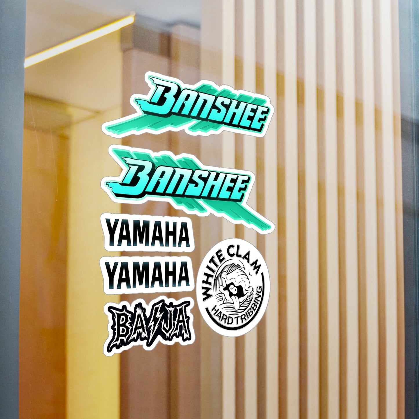 Yamaha Banshee Kids Electric ATV - Vinyl Sticker Pack