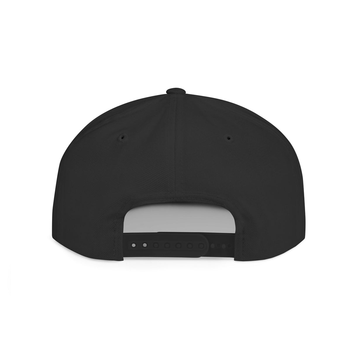 Slay Snapback Hat — Retro Yellow Logo Flat-Bill Cap