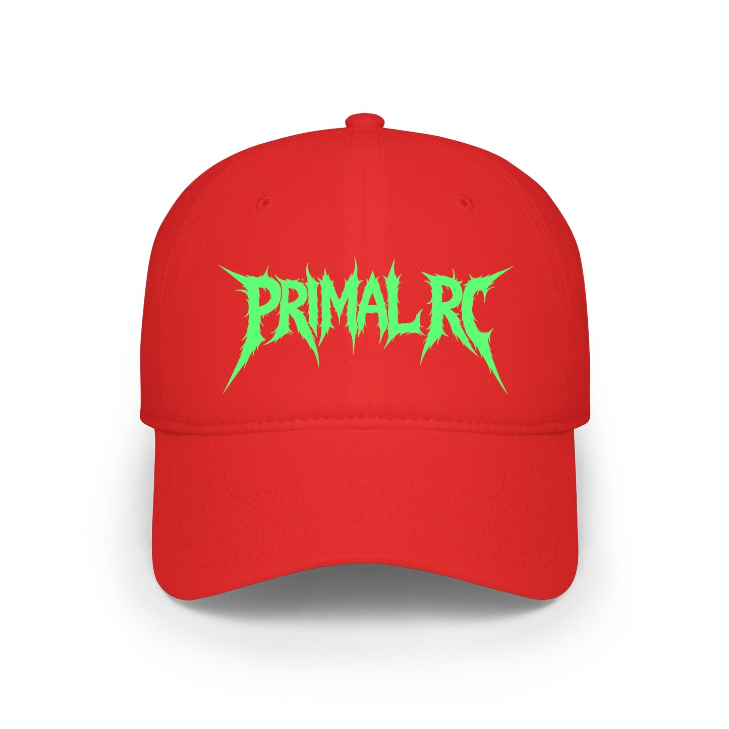 Green Primal RC Logo Cap — Low Profile Baseball Hat
