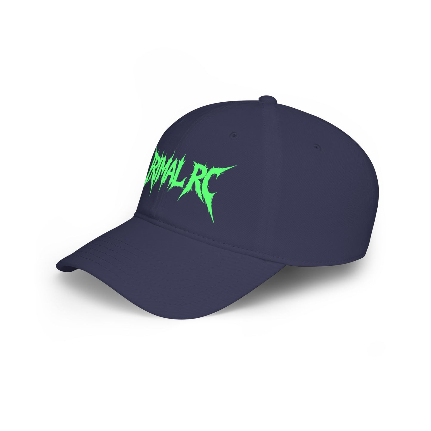 Green Primal RC Logo Cap — Low Profile Baseball Hat