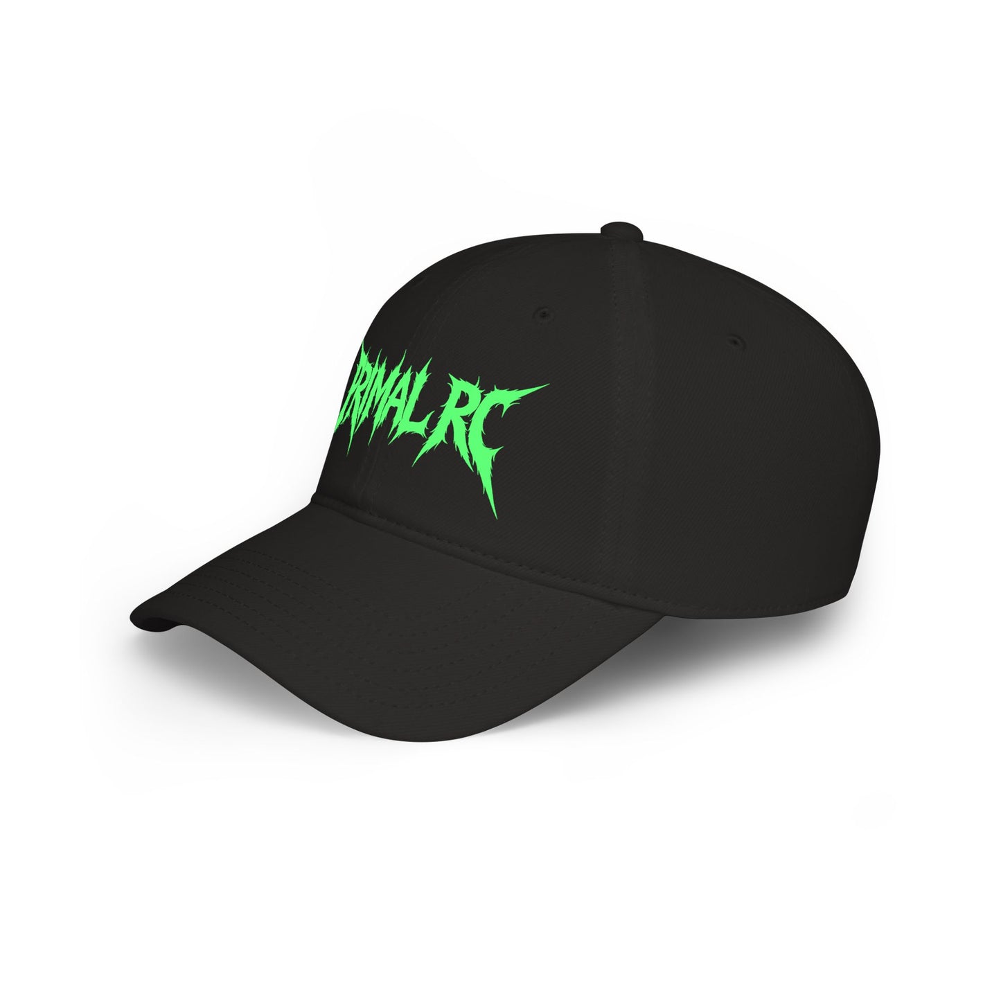 Green Primal RC Logo Cap — Low Profile Baseball Hat