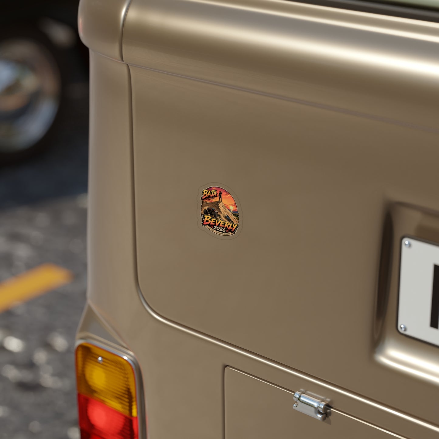 Baja Beverly 2026 Die-Cut Outdoor Sticker