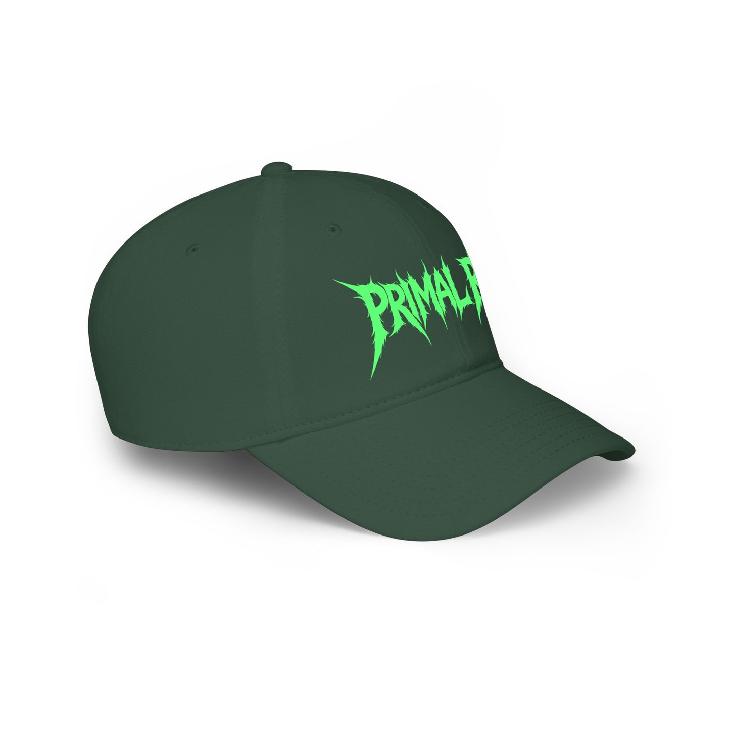Green Primal RC Logo Cap — Low Profile Baseball Hat