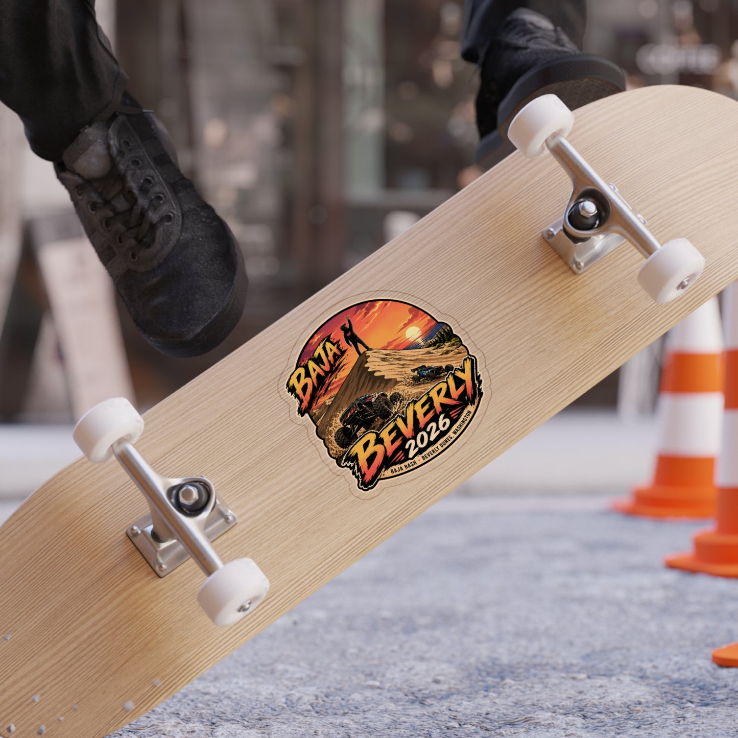 Baja Beverly 2026 Die-Cut Outdoor Sticker