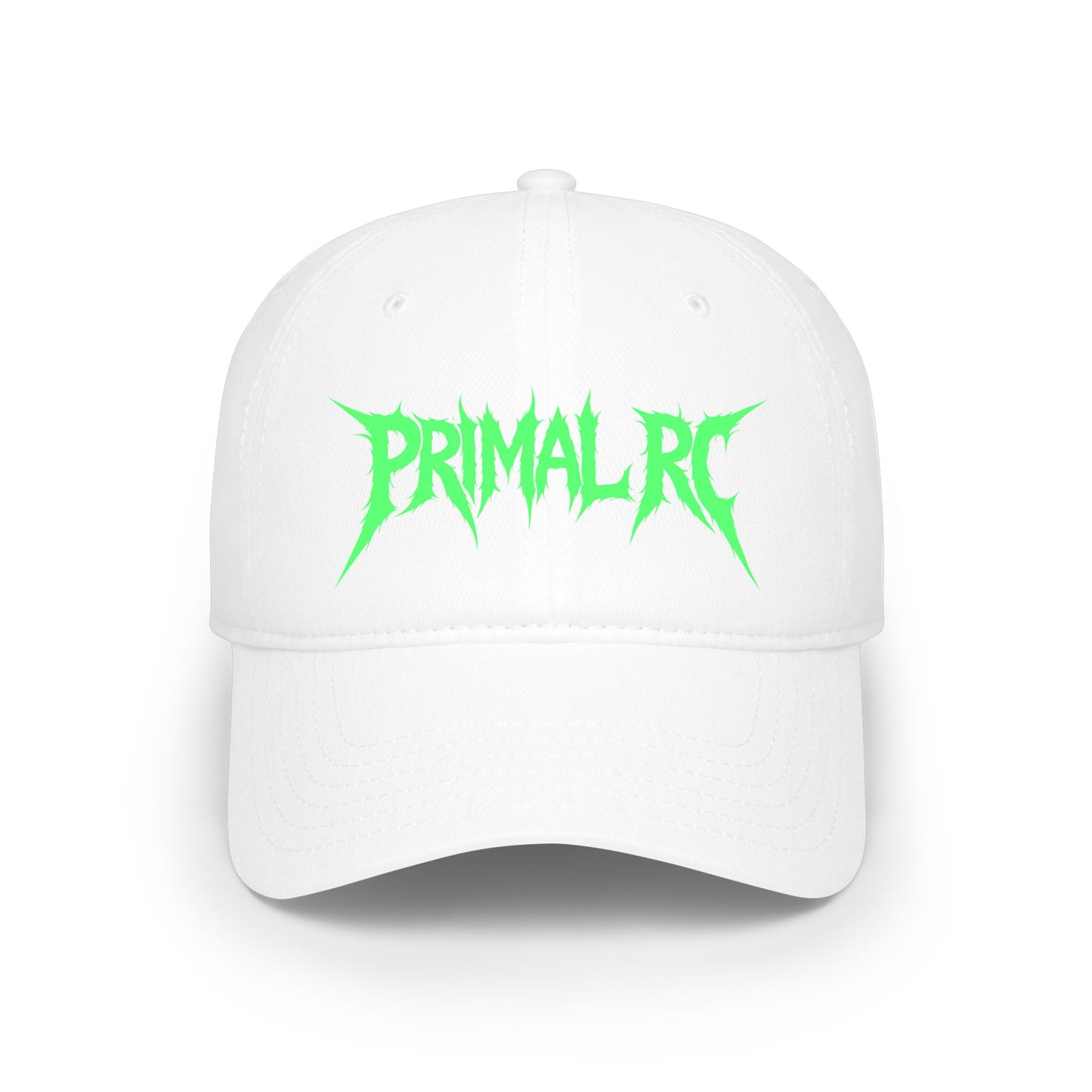Green Primal RC Logo Cap — Low Profile Baseball Hat