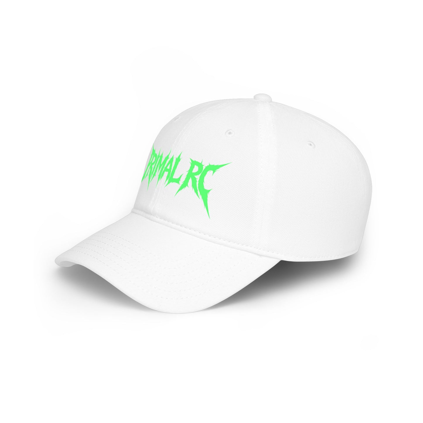 Green Primal RC Logo Cap — Low Profile Baseball Hat
